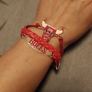Tri-Braid Bulls bracelet